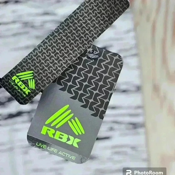 NWT RBX Pro X-Dri Compression Leggings Gray&black men's # CRM716 S or L - Picture 5 of 7